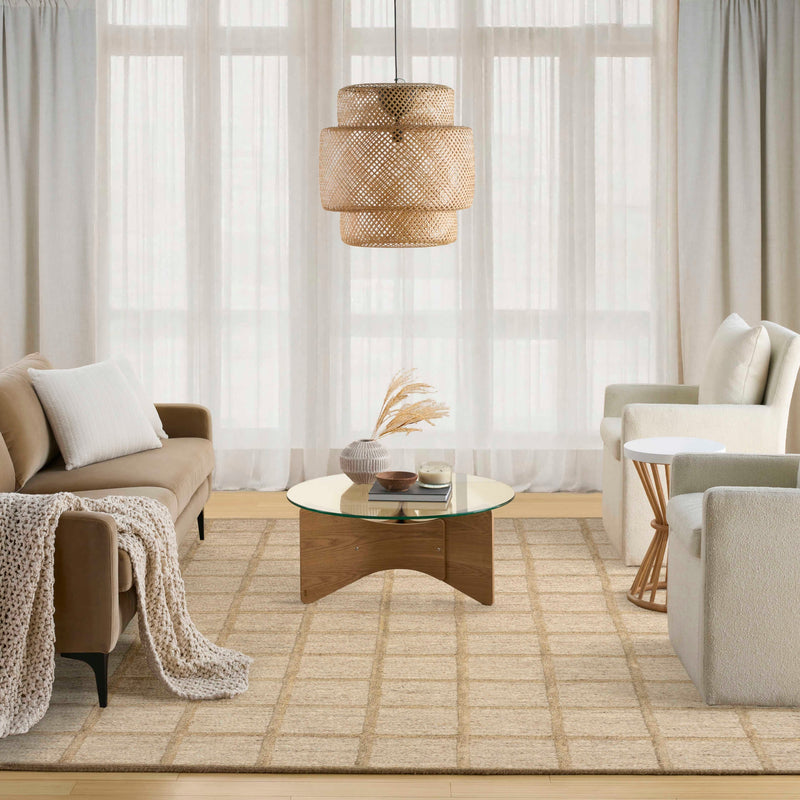Framework Area Rug - Camel