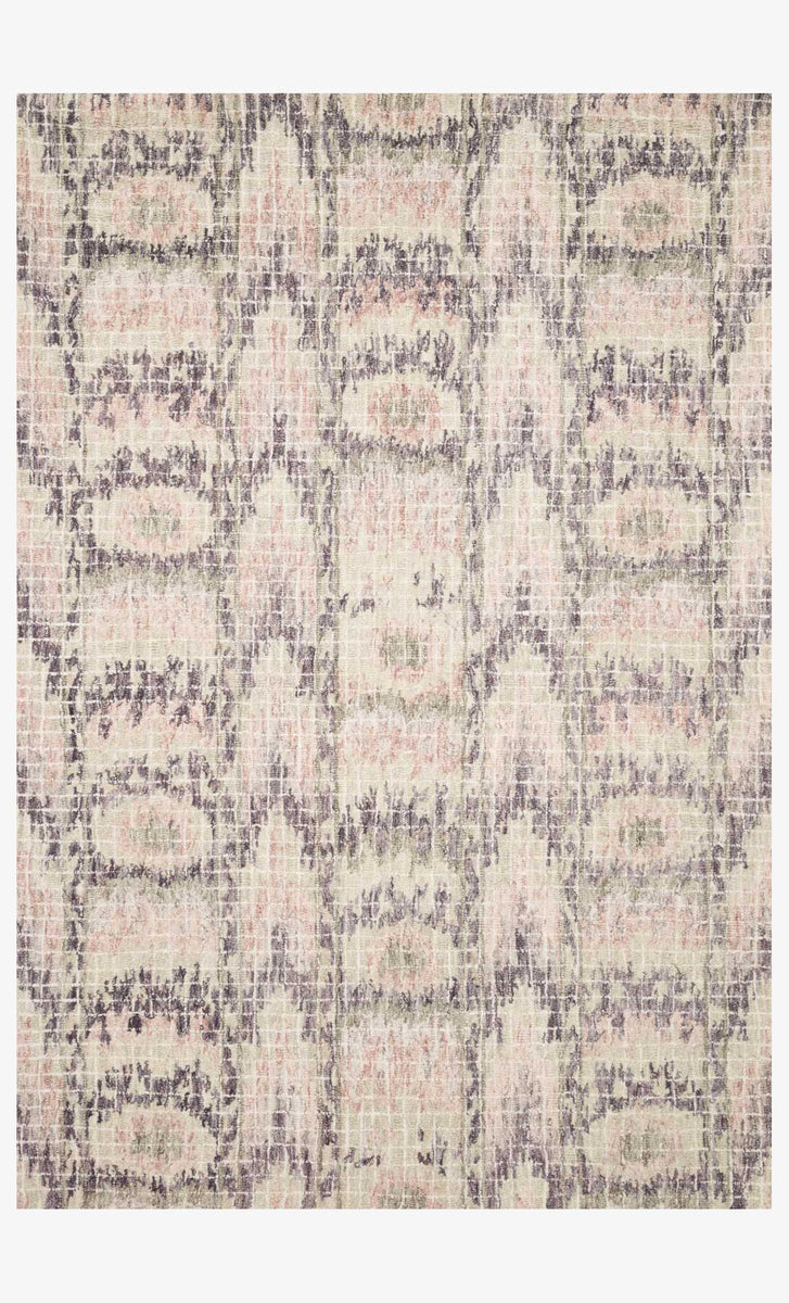 Tatum Area Rug - Blush/Raisin