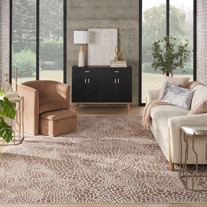 Desire Area Rug - Camel Silver