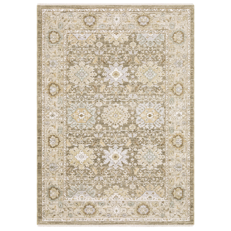 Lola Area Rug - Tan/ Multi