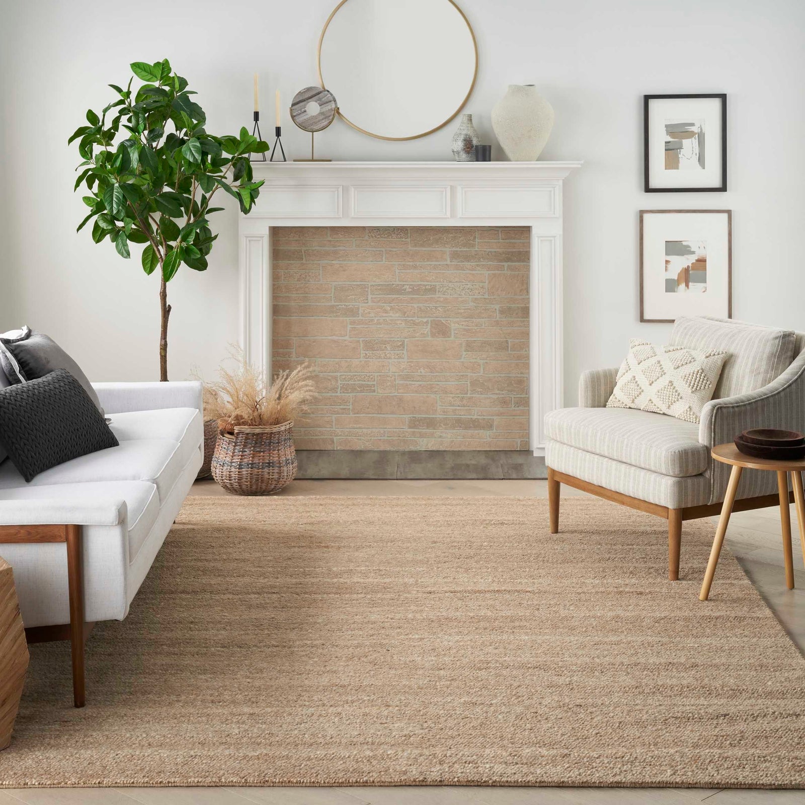 Alanna Area Rug - Beige
