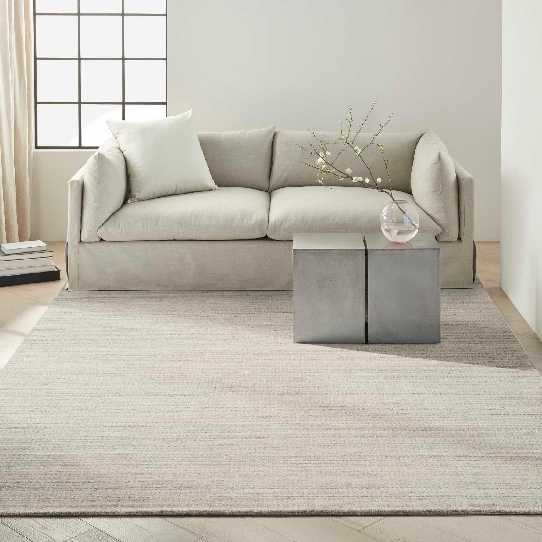 Calvin Klein Abrash Area Rug - Grey