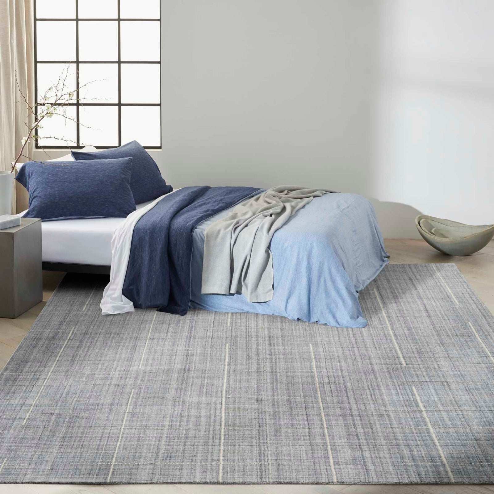 Calvin Klein Architectura Area Rug - Denim