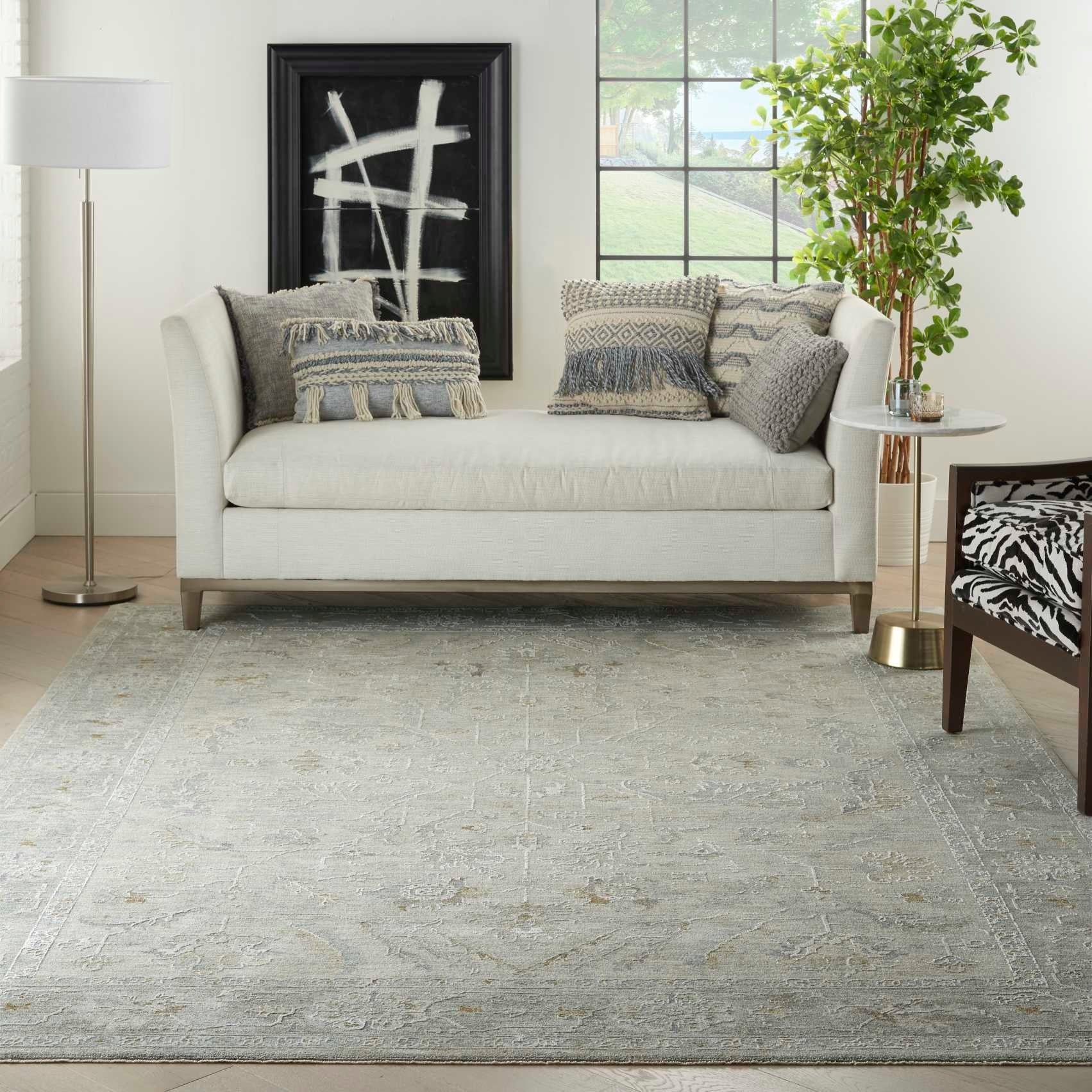Infinite Area Rug - Blue/Ivory