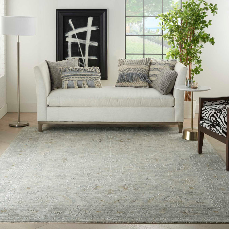 Infinite Area Rug - Blue/Ivory