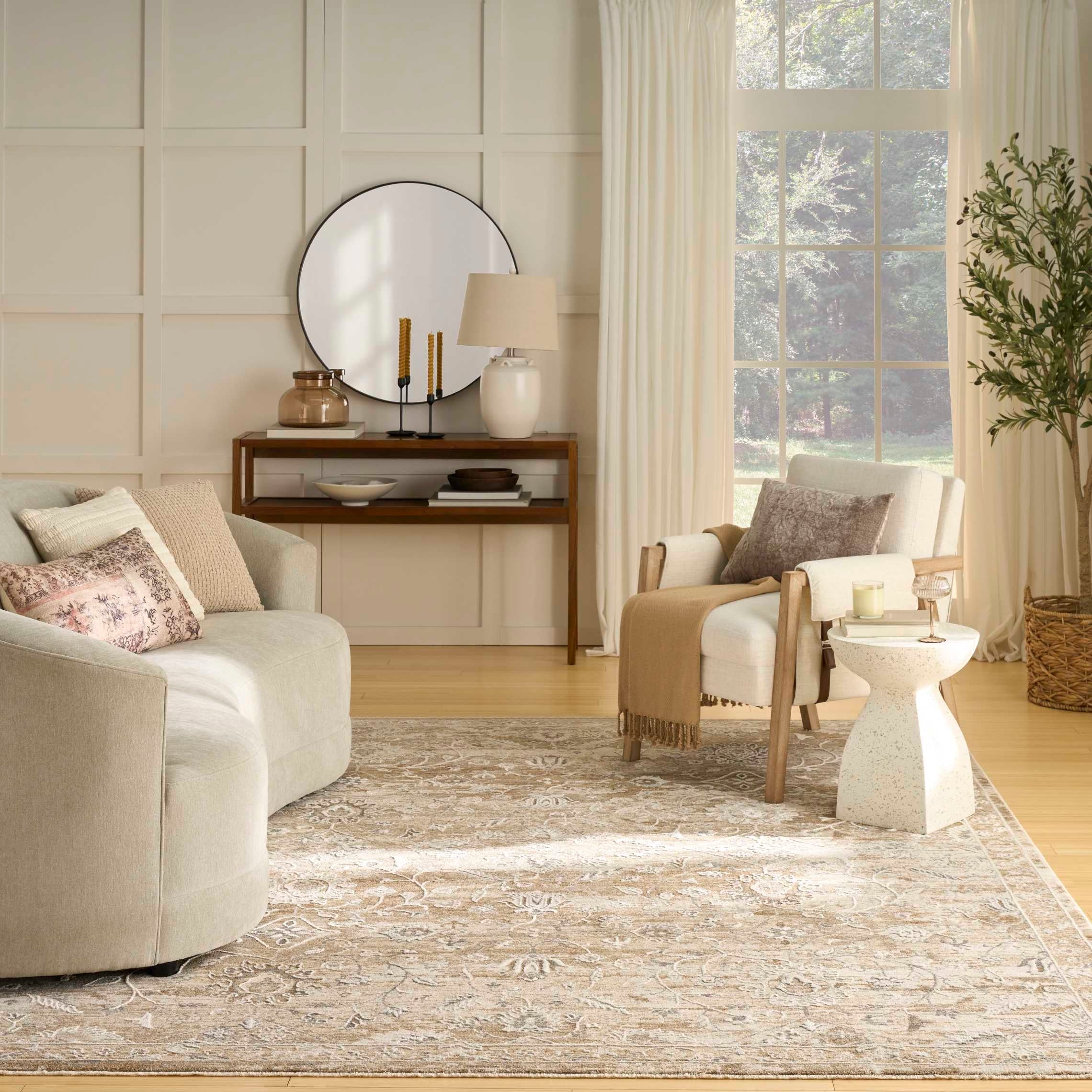 Retreat Area Rug - Beige