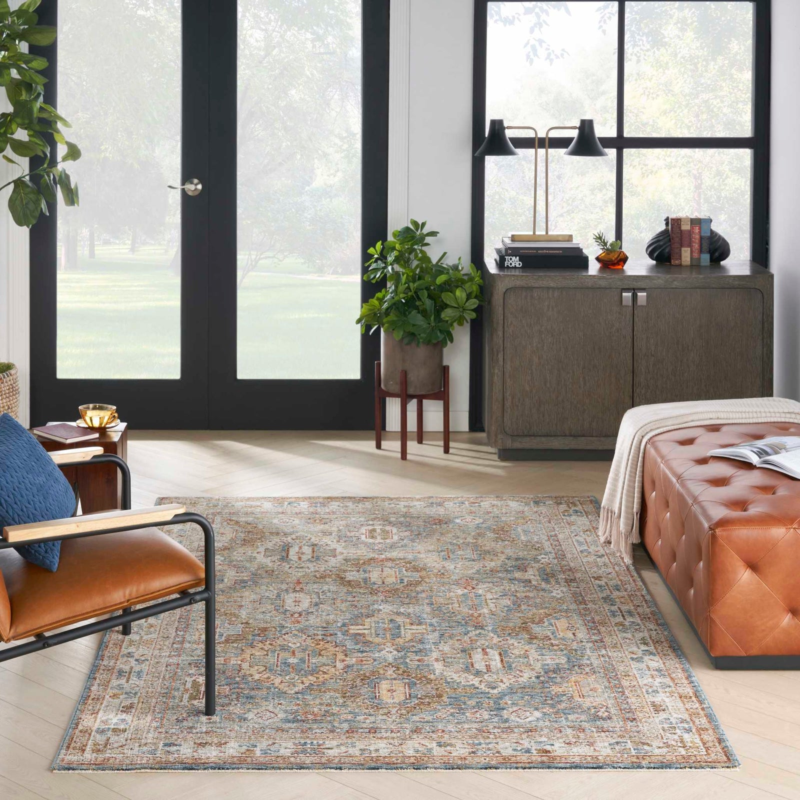 Sahar Area Rug - Blue