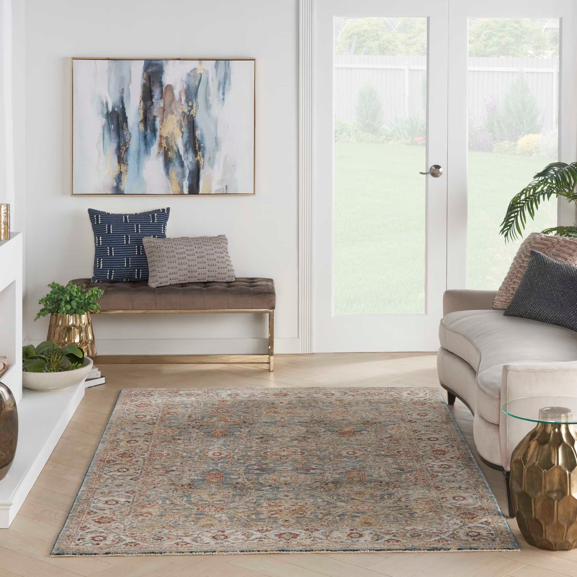 Sahar Area Rug - Blue