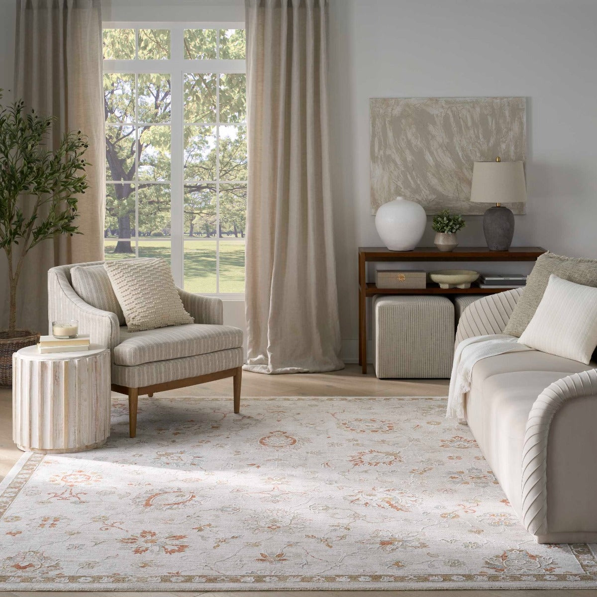 Infinite Area Rug - Ivory