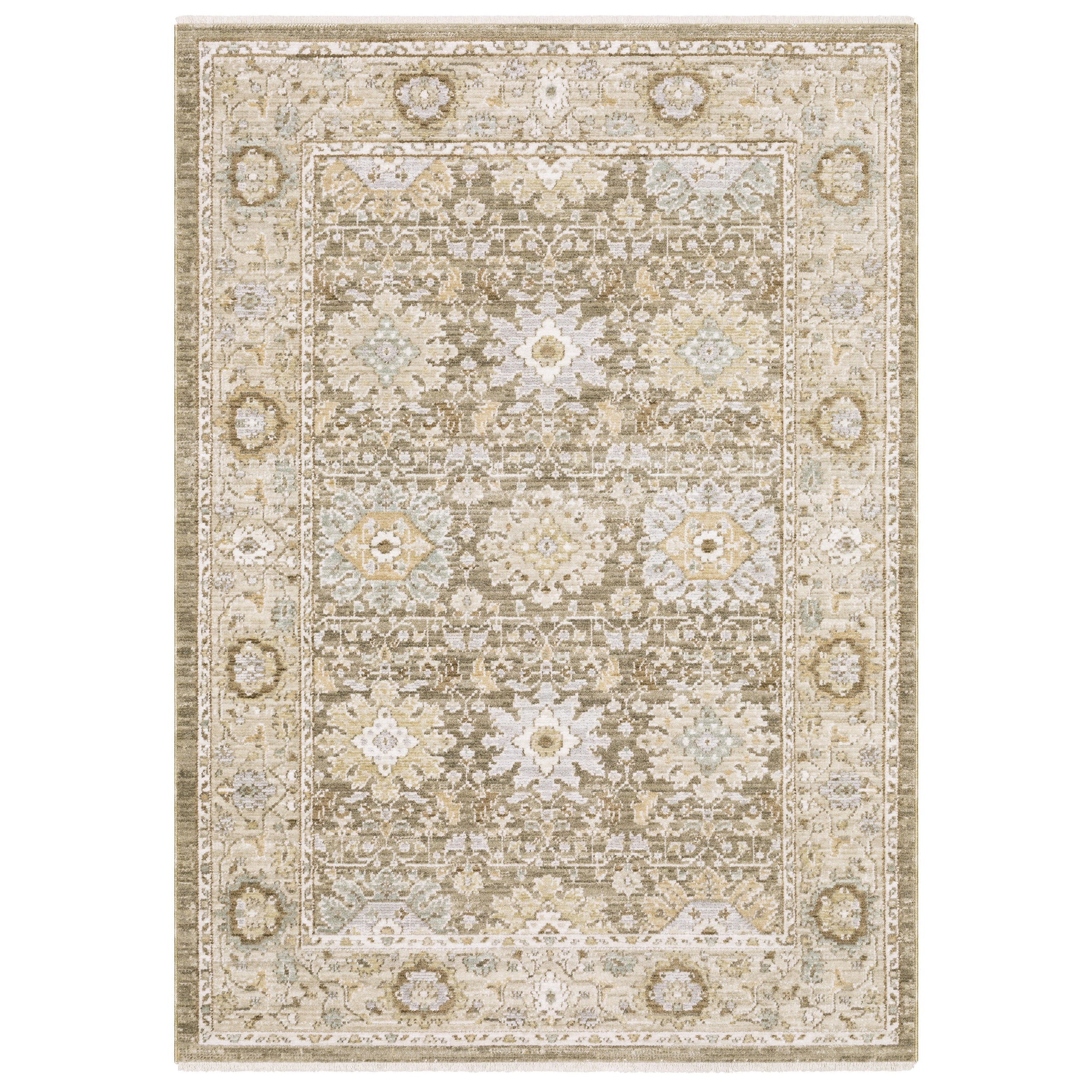 Lola Area Rug - Tan/ Multi