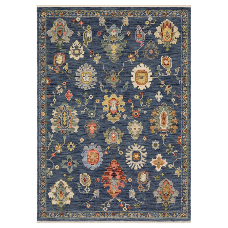 Lucca Area Rug - Blue/Multicolor