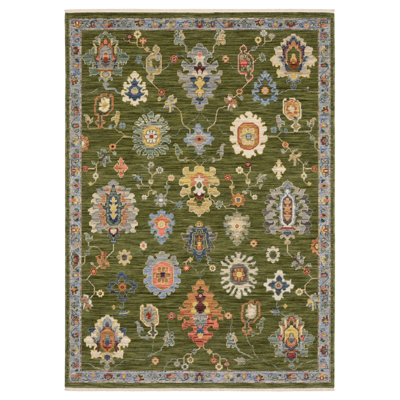 Lucca Area Rug - Green/Multicolor