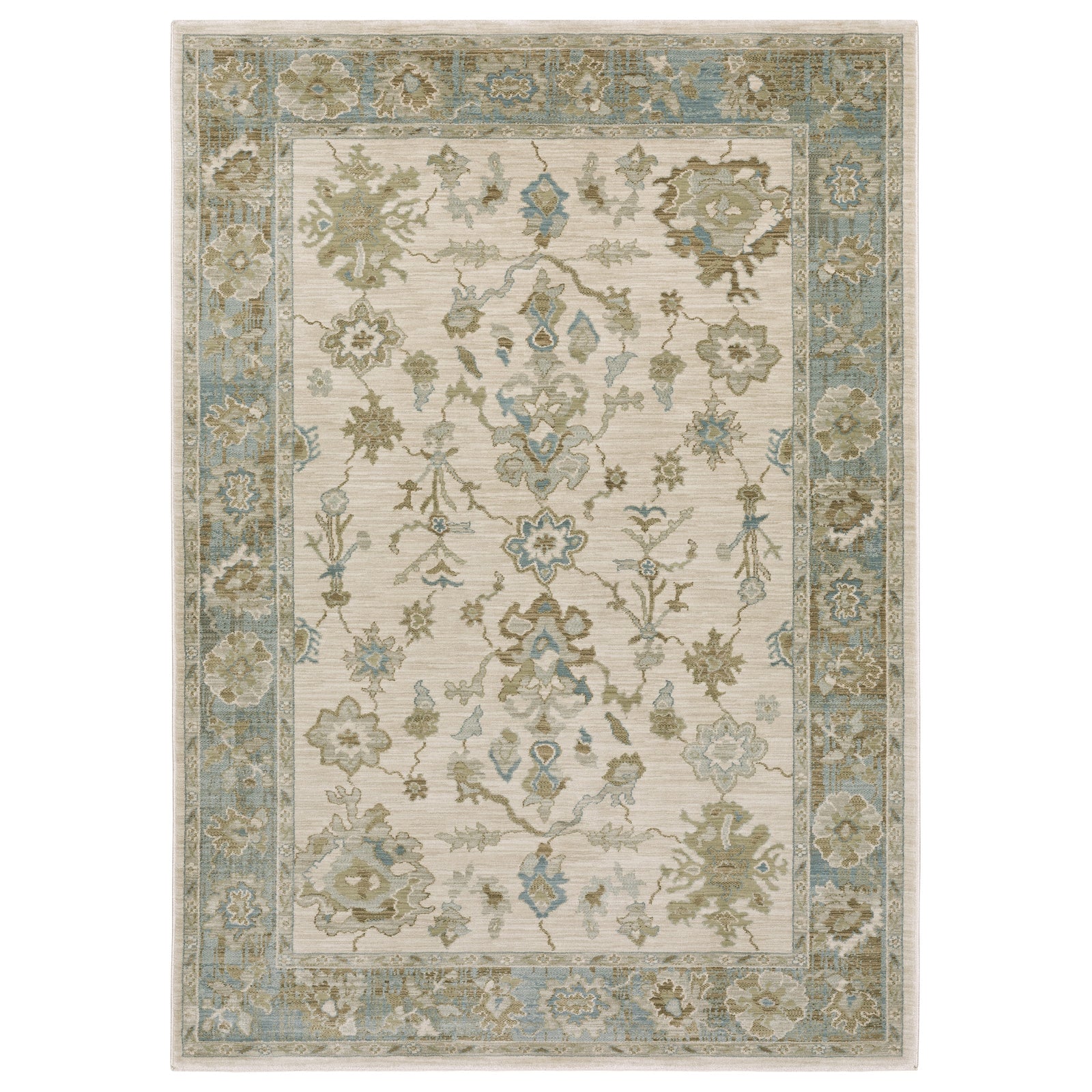 Maeve Area Rug - Sage/Blue/Ivory