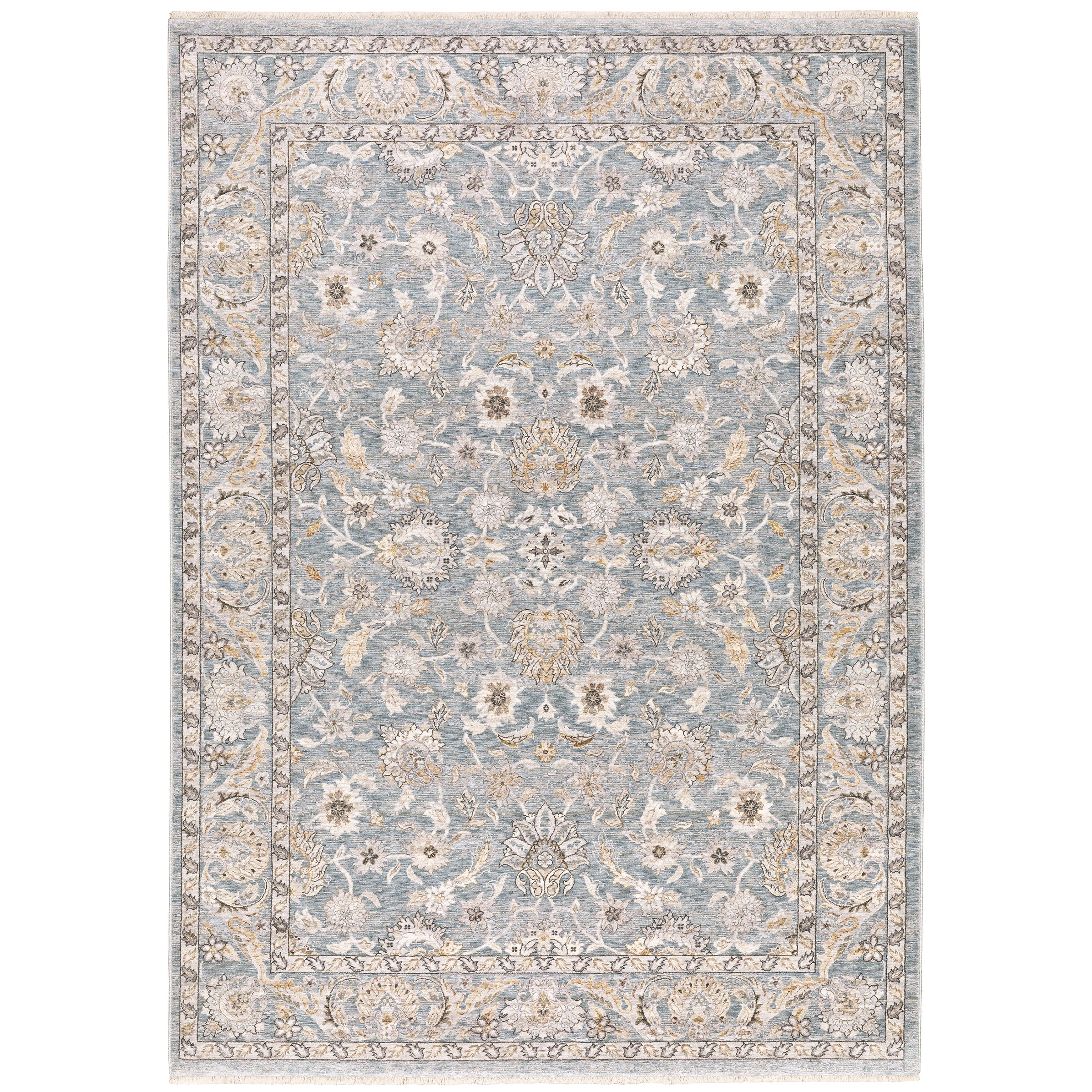 Maharaja Area Rug - Blue/Ivory