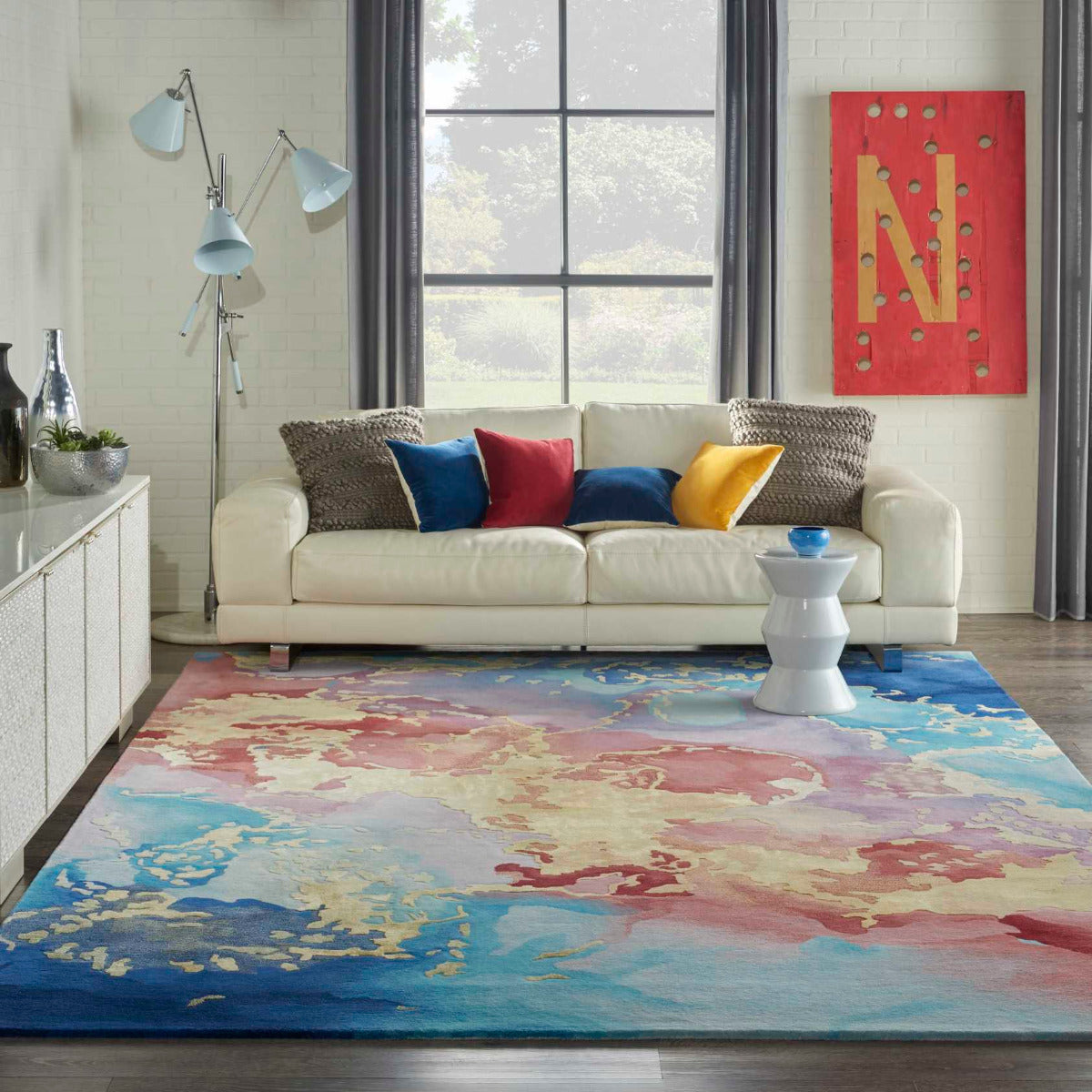 Prismatic Area Rug - Multicolor